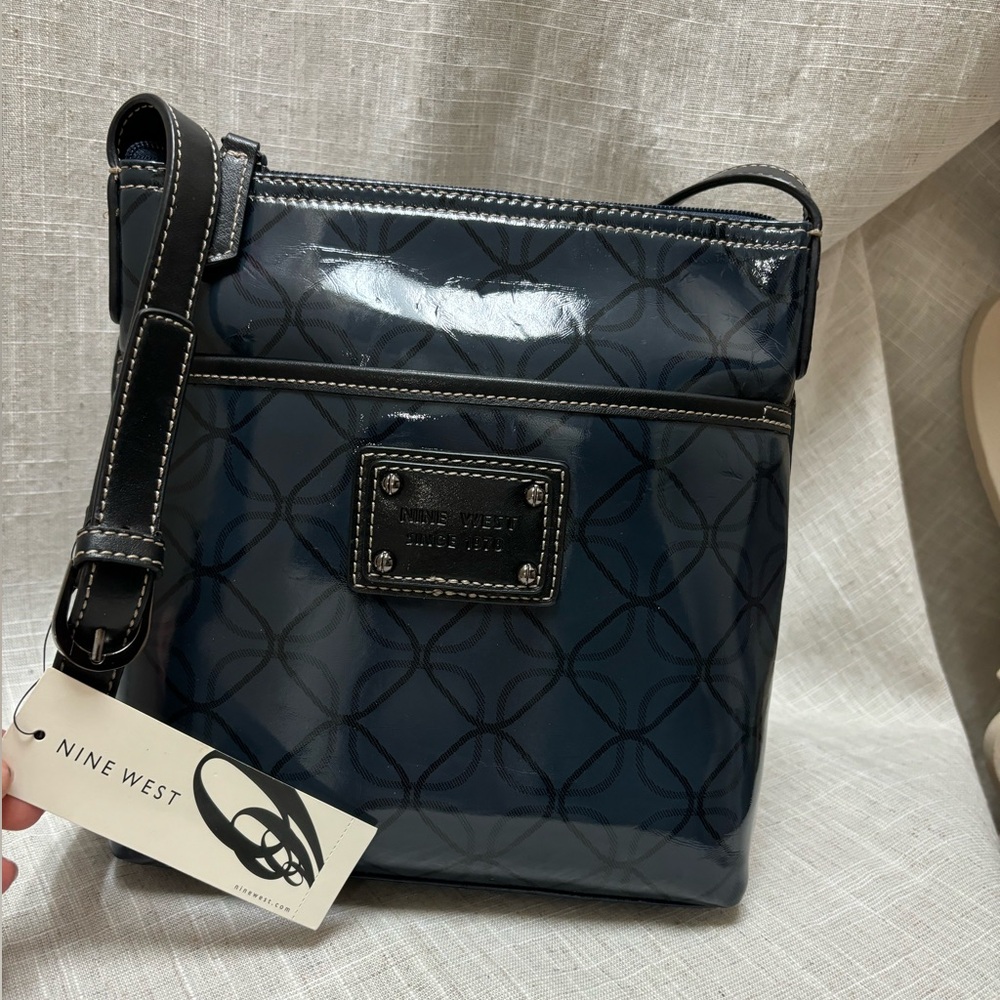 Nine West crossbody indigo Handbag NWT